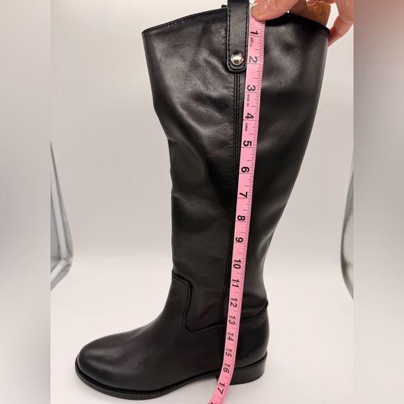 INC Fawne Black Leather Knee-High Boots - Picture 11 of 11